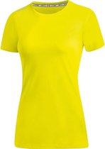 Jako Run 2.0 Dames Shirt - Voetbalshirts  - geel - 38