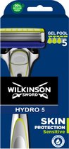Wilkinson Sword - Hydro 5 - Sensitive - 1 Scheersysteem + 1 Scheermesje