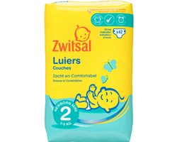 Zwitsal Luiers Newborn Mini Maat 2 - 43 Luiers