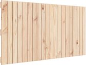 vidaXL - Wandhoofdbord - 127,5x3x60 - cm - massief - grenenhout