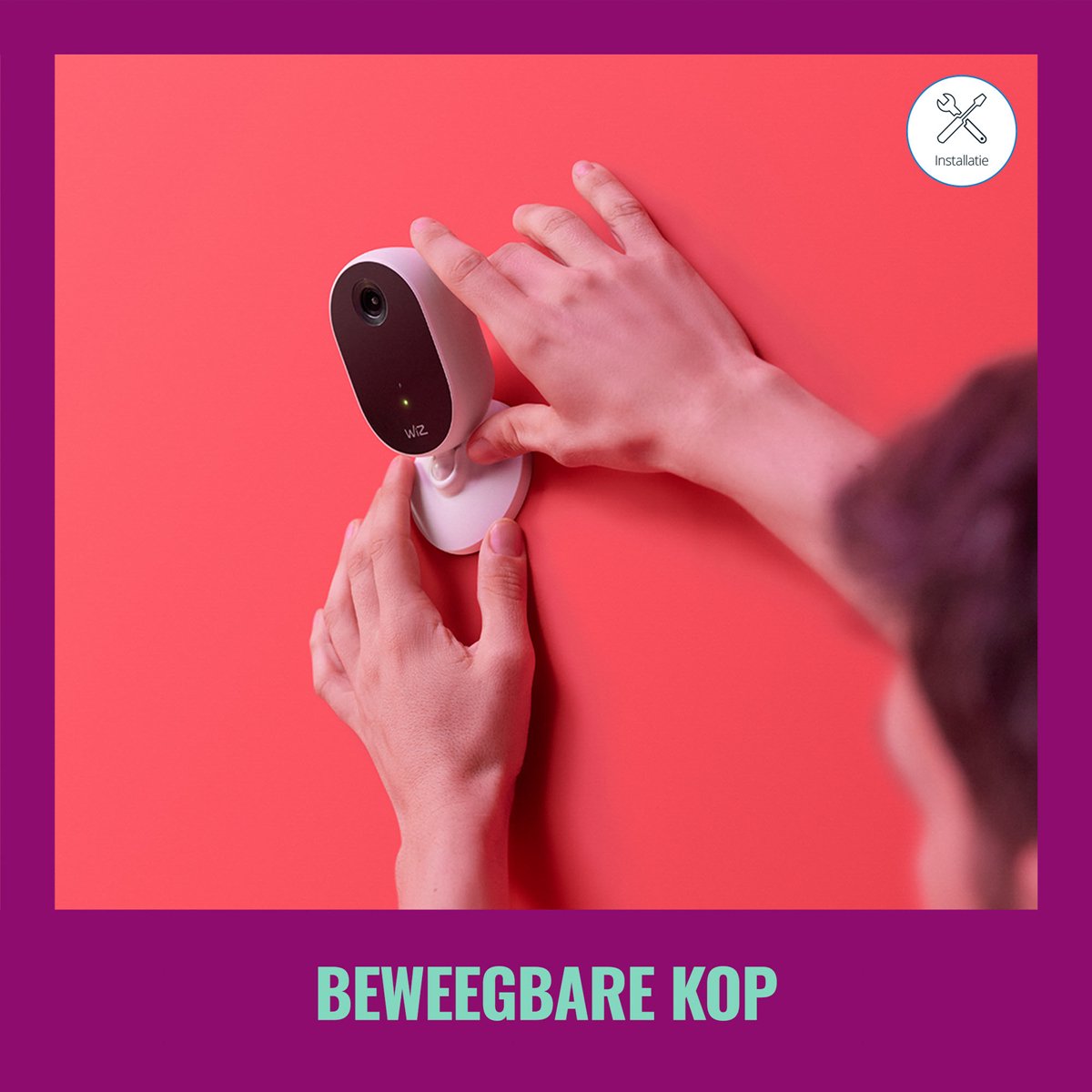 SecuFirst LCA230 Buitenlamp met geïntegreerde IP camera - 850 Lumen