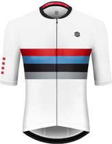 Siroko M2 Westfalia Korte Mouwen Fietsshirt Wit M Man