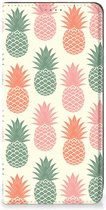 Smartphone Hoesje Nokia G22 Leuk Bookcase Ananas