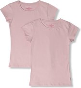 Vingino Girls T-shirt (2-pack) Tops & T-shirts Meisjes - Shirt - Roze - Maat 134/140