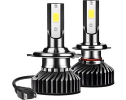 H7 led 8000K Wit Dimlicht - Koplampen (set) (Witte koplampen - Witte Dimlichten)