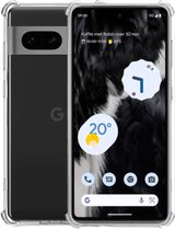 Geschikt voor Google Pixel 7a Hoesje – Shock Proof Case – Cover Transparant