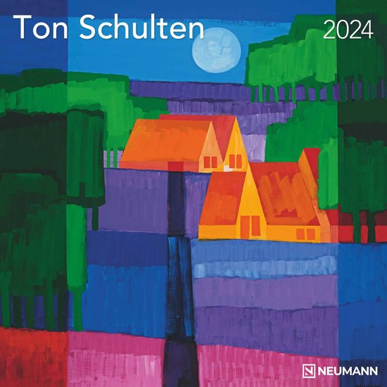 Ton Schulten 2024 - Calendrier mural - Broschüren-Calendar - 30x30