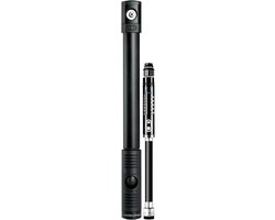 Crankbrothers Klic HP Handpomp en Analoge Manometer incl. framehouder, zwart — afbeelding 2