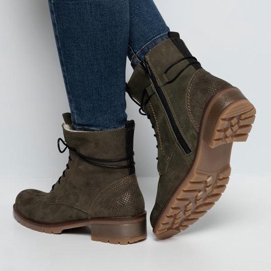 Feyn Veterboots groen - Maat 41 | bol.com