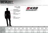 KRB Workwear® SIMON Zip Sweater GrijsXL