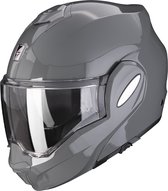 Scorpion Exo-Tech Evo Solid Cement Grey 2XL - Maat 2XL - Helm