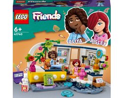 foto van LEGO Friends Aliya's kamer, Reisspeelgoed met Minipoppetjes en Speelgoedhuisdier - 41740
