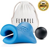 Flamell® Nekstretcher - Massage kussen - Voor Rug en Nekklachten - Neck Releaser - Nekmassage - Shiatsu massagekussen - Nek Tractie Apparaat