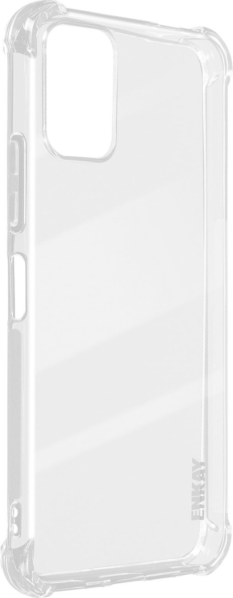 Case geschikt voor Nokia C32 Siliconen Bumperhoeken transparant