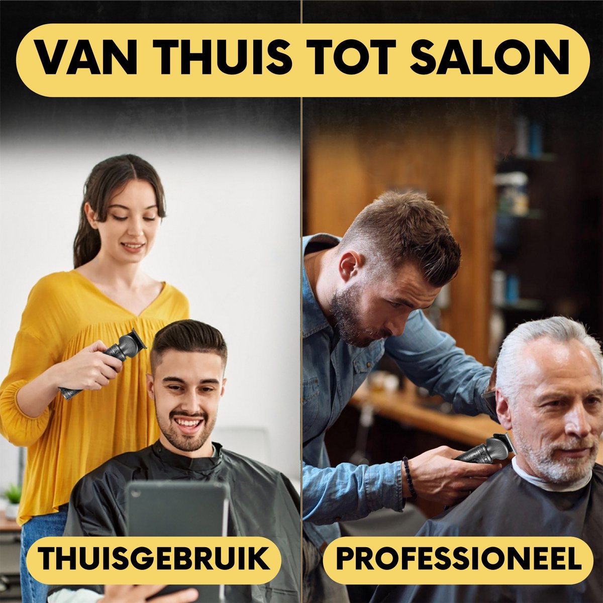 Sansbeauté 6-in-1 Baardtrimmer Mannen - Trimmer voor Baard en Lichaam - 0.5-15MM - Incl. 6 opzetstukken - All in One - Bodygroomer Mannen - Snor Trimmer - Tondeuse Barbe - Beard Trimmer - Trimapparaat - Multigroomer thumbnail 3