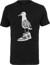 Mister Tee - Seagull Sneakers Heren T-shirt - S - Zwart