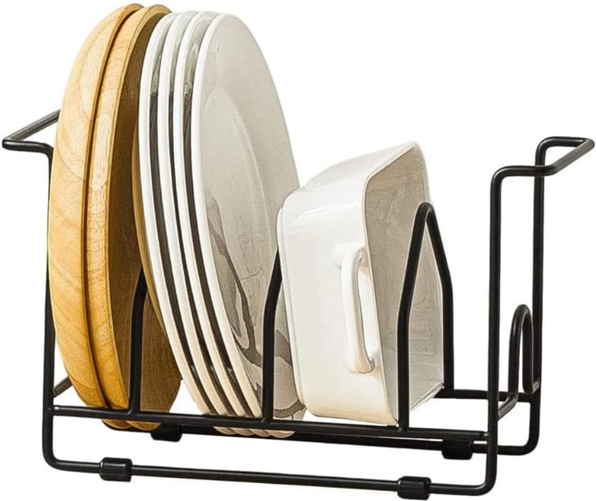 Rack Organisateur Pour Planches à Découper Et Couvercles - Gain De Place Pour La Cuisine
