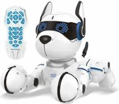 Power Puppy - Mon chien robot intelligent avec fonction de programmation, danse, marche, mouvements, capteurs tactiles et imitation d'animaux, télécommande incluse