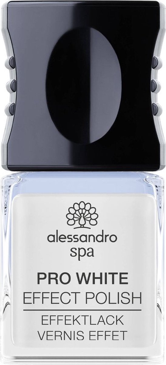 Goedkoopste alessandro Pro White Nail Effect Polish Coconut Oil Enriched nagellak 10 ml Glans