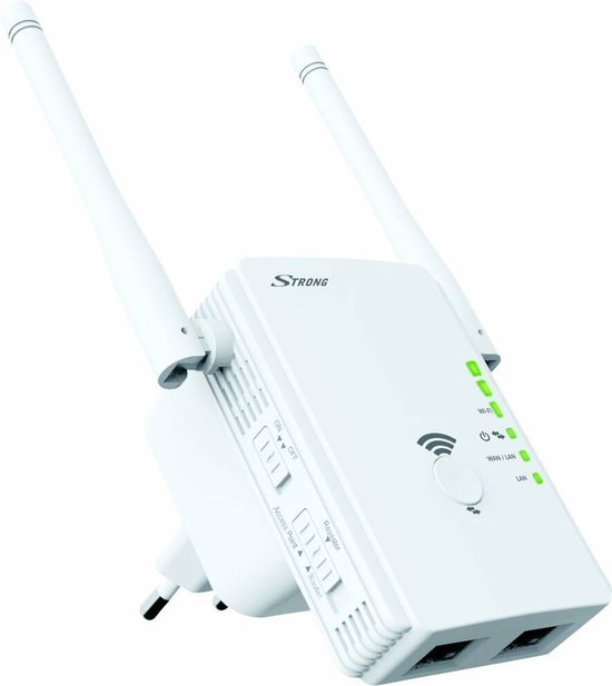 4. Strong WiFi versterker WiFi Repeater wit