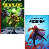 Strippakket Travis / De school van Arsamia (2 Stripboeken)