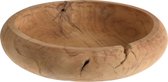 Bol de décoration de table en bois de teak 30 cm - Décoration de la maison / Bols de décoration de table
