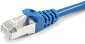 Equip Patch kabel RJ45 Cat6A S/FTP (S-STP) PIMF 0,25 m Blauw