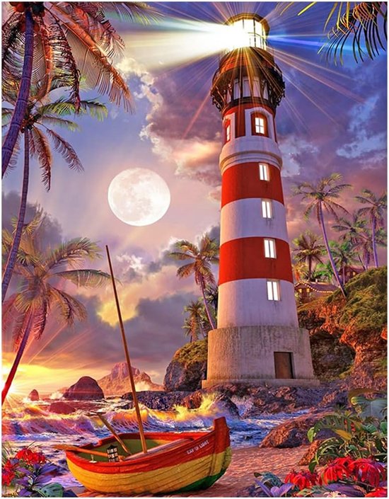 Quuzee DIY 5D Diamond Painting Full Set, Regenschirm Mädchen 45x45cm Vollbohrer Diamant Painting Kinder DIY Malen Nach Zahlen Erwachsene, Diamant Gemälde Bilder Arts Craft für Home Wanddekoration