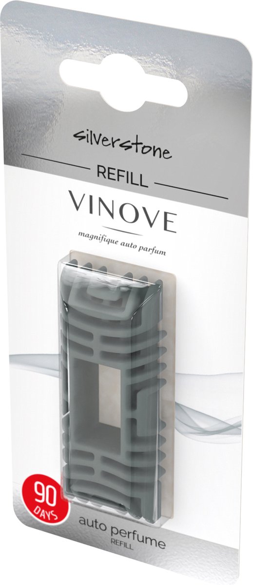 Vinove Navulling Silverstone Autoparfum - Luchtverfrisser - Car Airfreshner