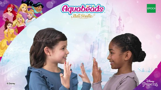Aquabeads nail studio - Disney Princess- set complet - 40 designs