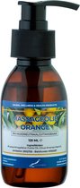 Massageolie Orange 125 ml met pomp - 100% natuurlijk - biologisch en koud geperst