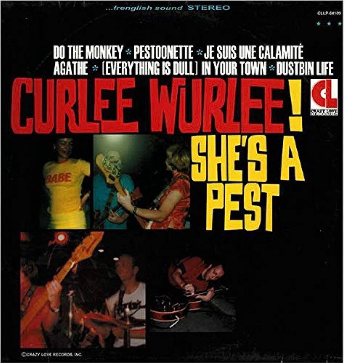 Curlee Wurlee - She's A Pest (CD)
