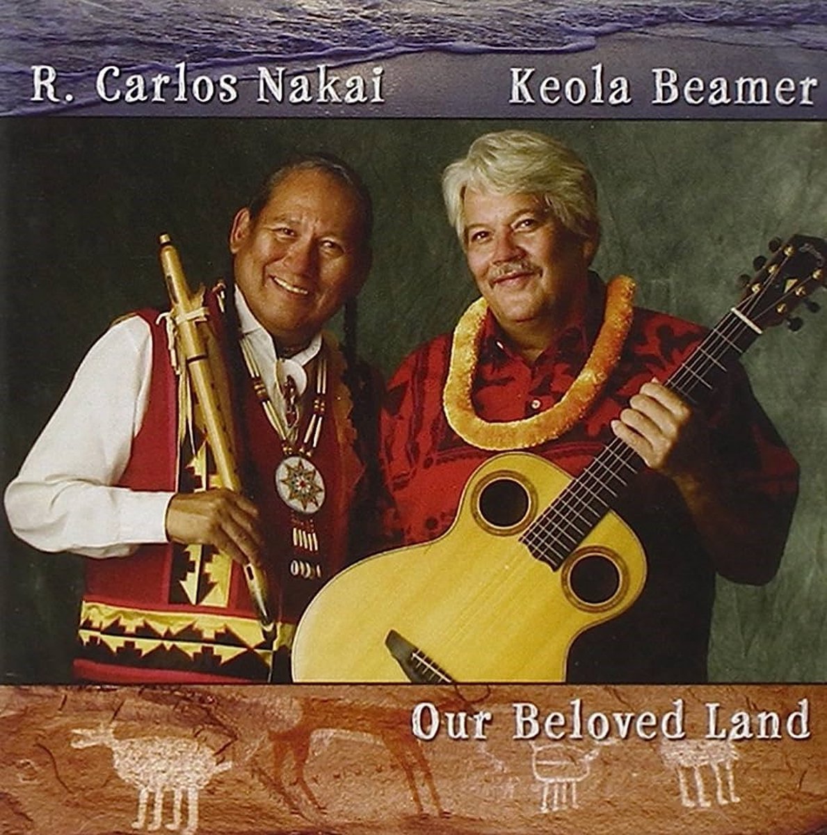 R. Carlos Nakai & Keola Beamer with Moanalani Beamer - Our Beloved Land (CD)