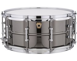 Ludwig zwart Beauty Snare LB417T, 14"x6,5", Tube Lugs - Snaredrum