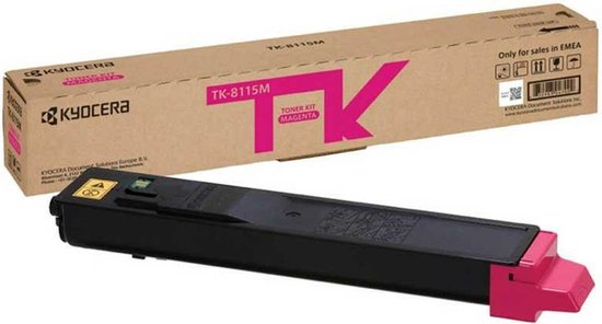 Kyocera TK-8115M Tonercartridge 1 stuk Origineel Magenta