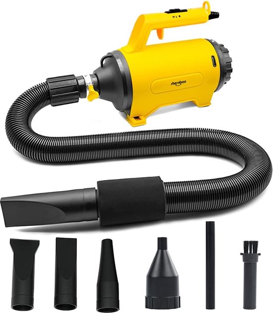 Multifunctionele elektrische luchtpomp/blower. Honden blower Auto blower