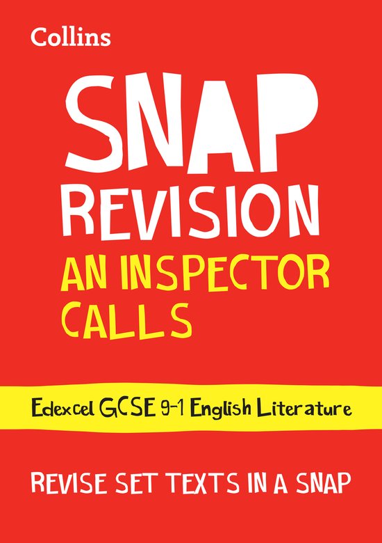 An Inspector Calls Edexcel GCSE 91 English Literature Text G ... - cover