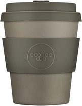 Tasse à café réutilisable 'Molto Grigio' 8 oz / 240 ml avec couvercle et manchon | Contenu: 1 pcs