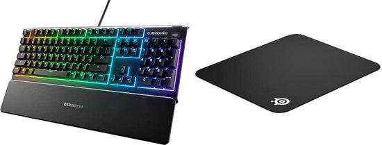 Gaming Keyboard SteelSeries Apex 3 Spanish Qwerty