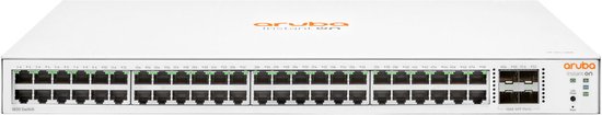 Hewlett Packard Enterprise Aruba Instant On 1830 48G 4SFP Managed L2 Gigabit Ethernet (10/100/1000) 1U