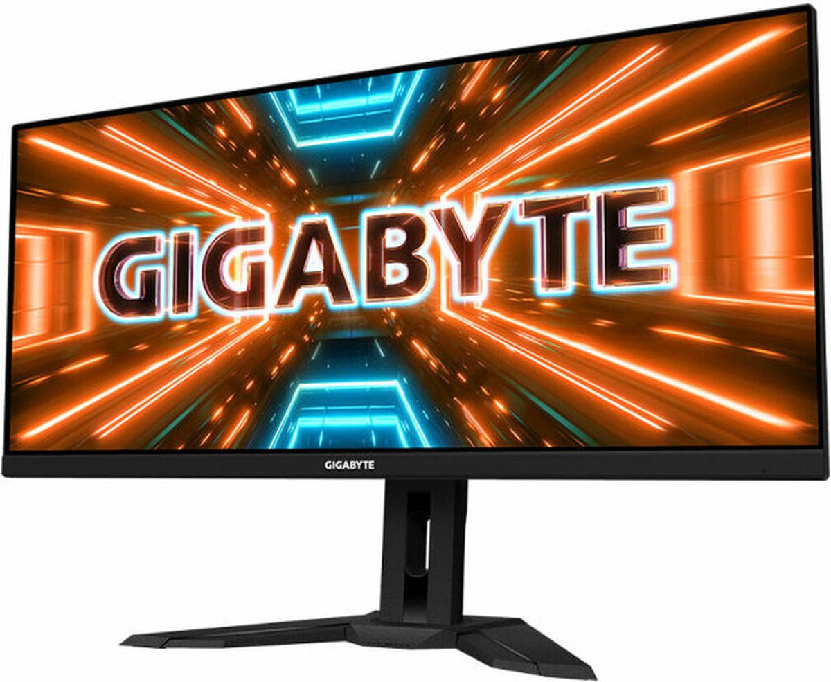 Gigabyte M34WQ - Gaming Monitor - LED - 34'' IPS - 3440 x 1440 WQHD - 144Hz - 1 ms - 400 cd/m² - 1000:1 - zwart