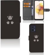 Telefoonhoesje Motorola Moto G73 Wallet Book Case Verjaardagscadeau Gorilla