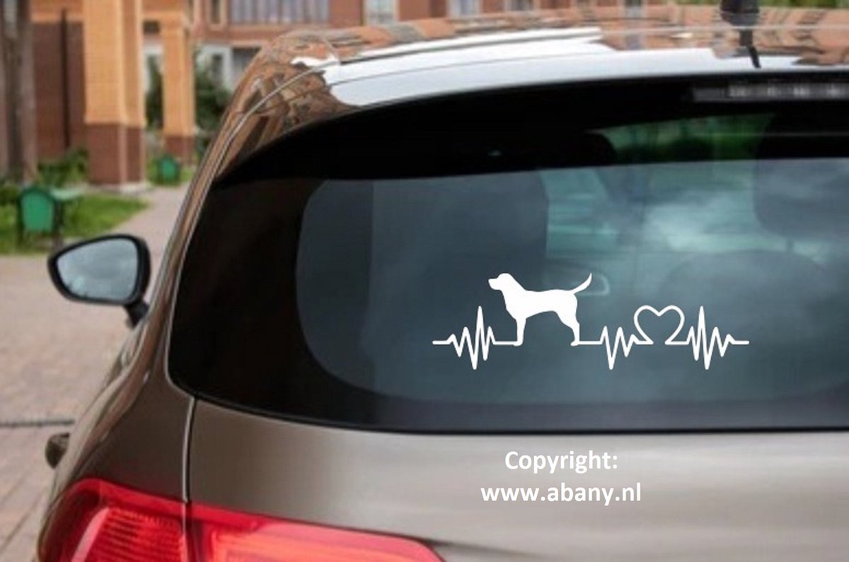 Labrador - retriever rashondensticker 3x - hondenlijn – hondenriem - Doglove - Abany quality design