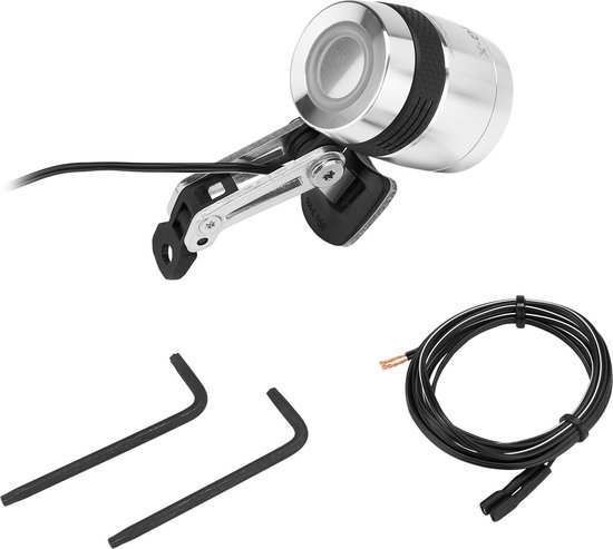 Busch + Müller Lumotec IQ-X Dynamo Koplamp LED, zilver — afbeelding 4
