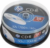 HP CRE00015 CD-R disc 700 MB 25 stuk(s) Spindel
