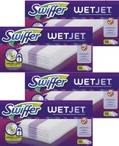 Swiffer WetJet - Lingettes démaquillantes - Pack économique 4 x 10 Recharges