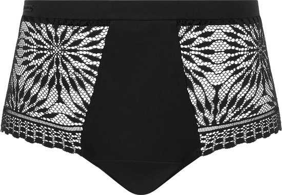 Chantelle Period Panty Extra Lace - Culotte taille haute - Zwart - 36