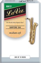 RICO Bariton saxofoon medium soft la Voz Rieten