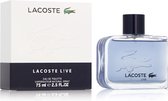 Parfum homme Lacoste EDT Live 75 ml
