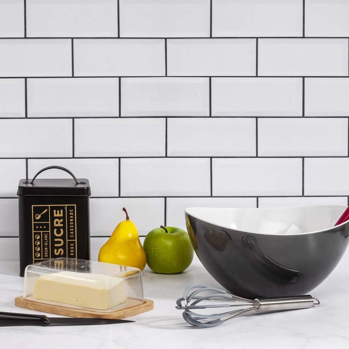 Beurrier Cook Concept En Bambou - H6x12,5x20,5 Cm - Design Épuré Et Pratique